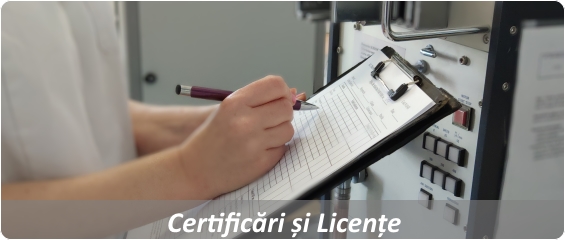 Certificări, Licențe